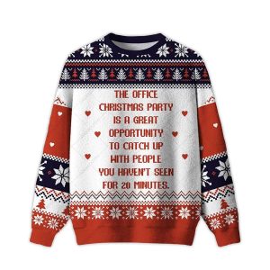 The Office Christmas Party Ugly Christmas Sweater