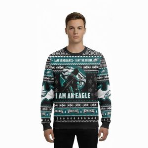 Personalized I Am Vengeance I Am The Night I Am A Eagle Ugly Sweater 1 Personalized I Am Vengeance I Am The Night I Am A Eagle Ugly Sweater1