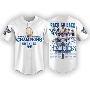 2025 Dodgers Back To Back World Series Champions Signature Jersey 1 2025 Dodgers Back To Back World Series Champions Signature Jersey1