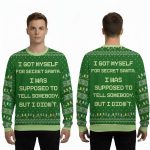 2025 I Got Myself For Secret Santa Ugly Sweater