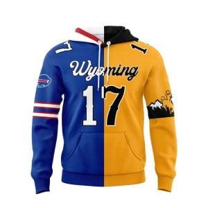Josh Allen 17 Bills x Wyoming Cowboys Hoodie