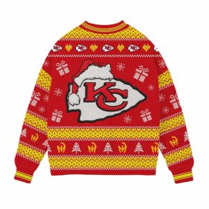 2025 Chiefs Christmas Mahome Alone Ugly Sweater 2 Chiefs Christmas Mahome Alone Ugly Sweater2