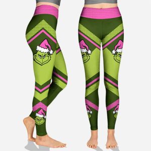 Personalized Feeling Extra Grinchy Today Christmas Hoodie Leggings2
