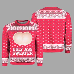 Ugly Ass Adult Funny Holiday Ugly Christmas Sweater 1 Ugly Ass Adult Funny Holiday Ugly Christmas Sweater 2