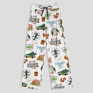 It’s A Beaut Clark Vacation Contrast Wide Leg Pants