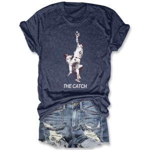 Andy Page Kike Hernandez Outfield Catch Tee1