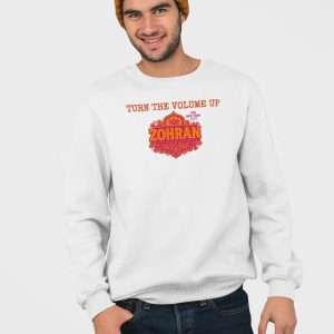 Zohran Mamdani Turn the Volume Up 2025 Shirt 4 Zohran Mamdani Turn the Volume Up 2025 Shirt 5