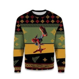 Marvel Spider Man PS5 Ugly Christmas Sweater