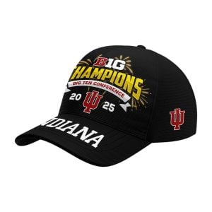Indiana Football 2025 Big Ten Champions Cap2