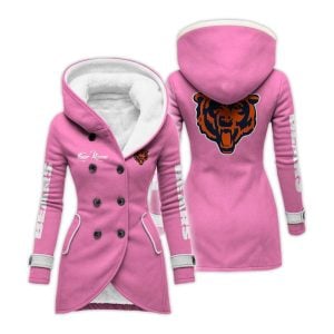Personalized Bears Long Hooded Fleece Jacket 3 Personalized Bears Long Hooded Fleece Jacket3