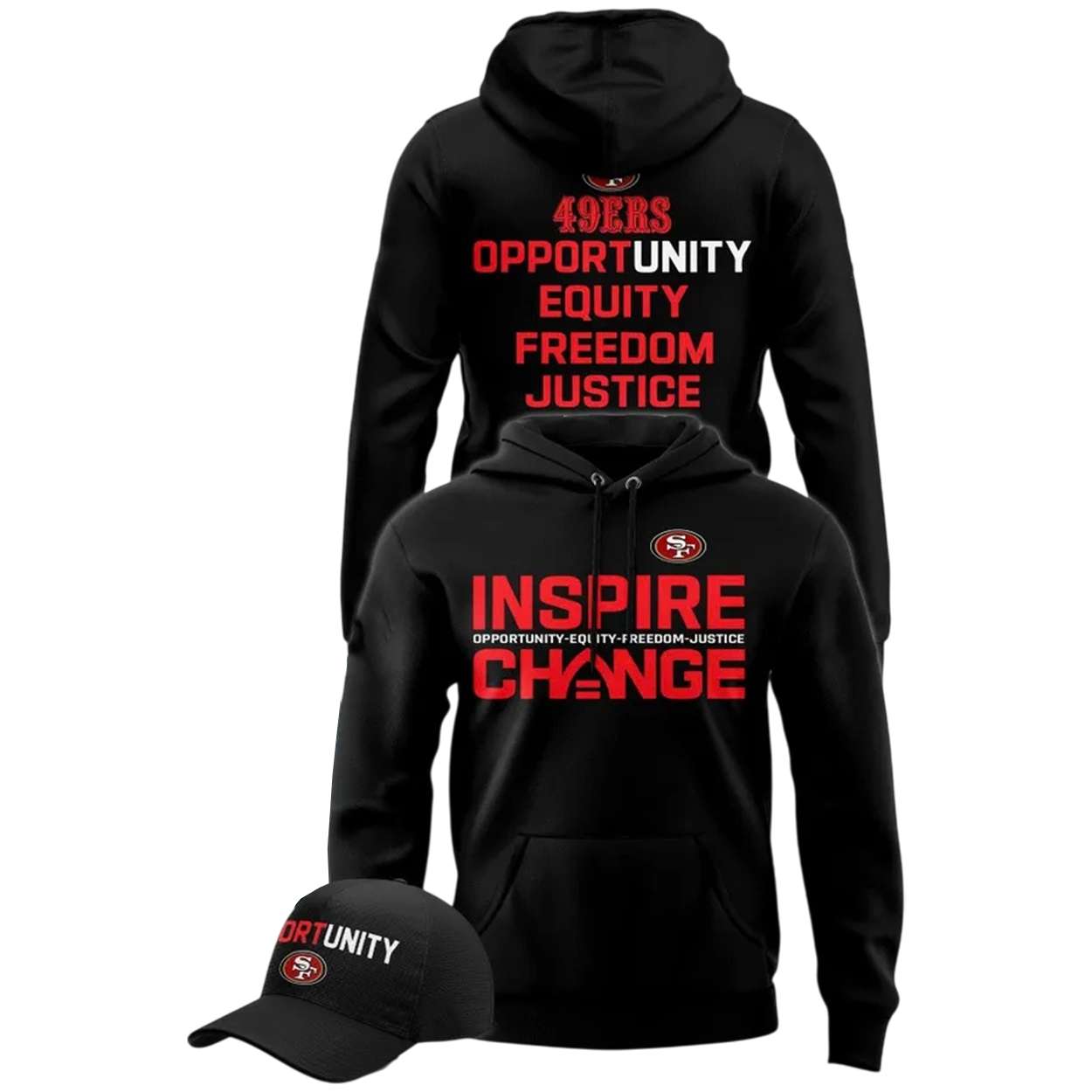 2025 49ers Inspire Change Hoodie 2025 49ers Inspire Change Hoodie