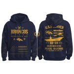 2025 Broncos Pearl Harbor Remembrance Day Hoodie
