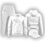 2025 Broncos White Out Hoodie