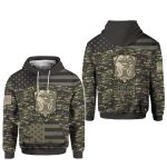 2025 Browns Salute to Service Camo Hoodie