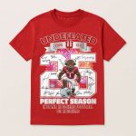 2025 Hoosiers Undefeated 13-0 Perfect Season Shirt