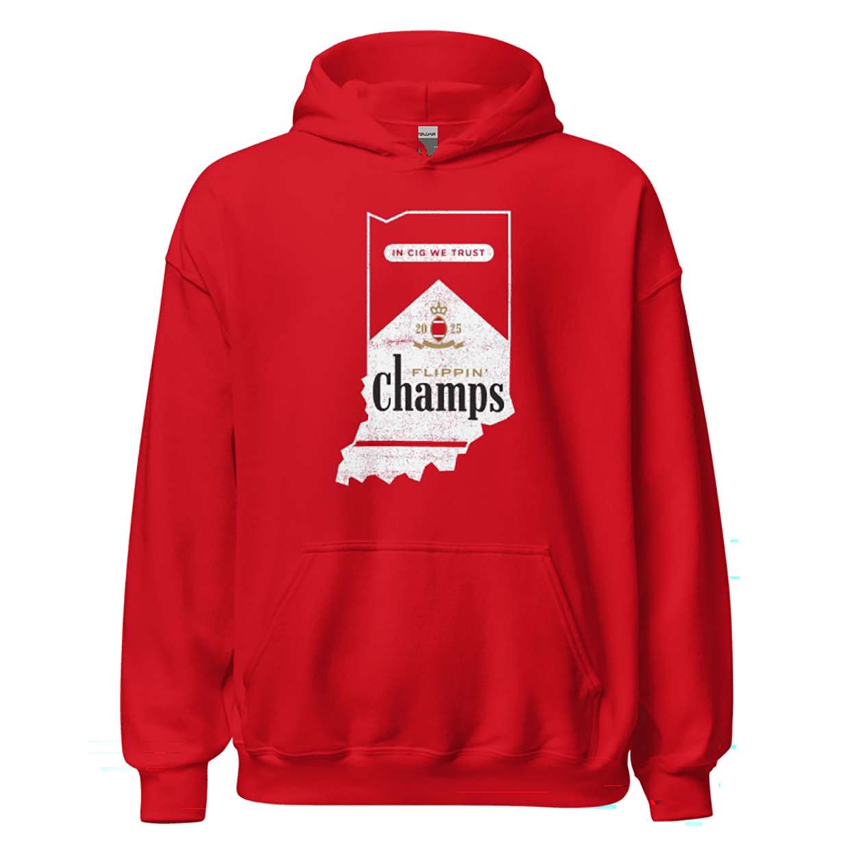 2025 Indiana Football Flippin Champs In Cig We Trust Shirt 2025 Indiana Football Flippin Champs In Cig We Trust Shirt