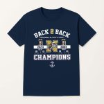 2025 Navy Midshipmen B2B Commander-in-Chief's Trophy Champs Shirt