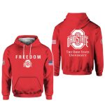 2025 Ohio State Charlie Kirk Freedom Hoodie
