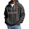 2025 Personalized Commanders Quarter Zip Waffle Hoodie