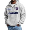 2025 Personalized Giants Quarter Zip Waffle Hoodie