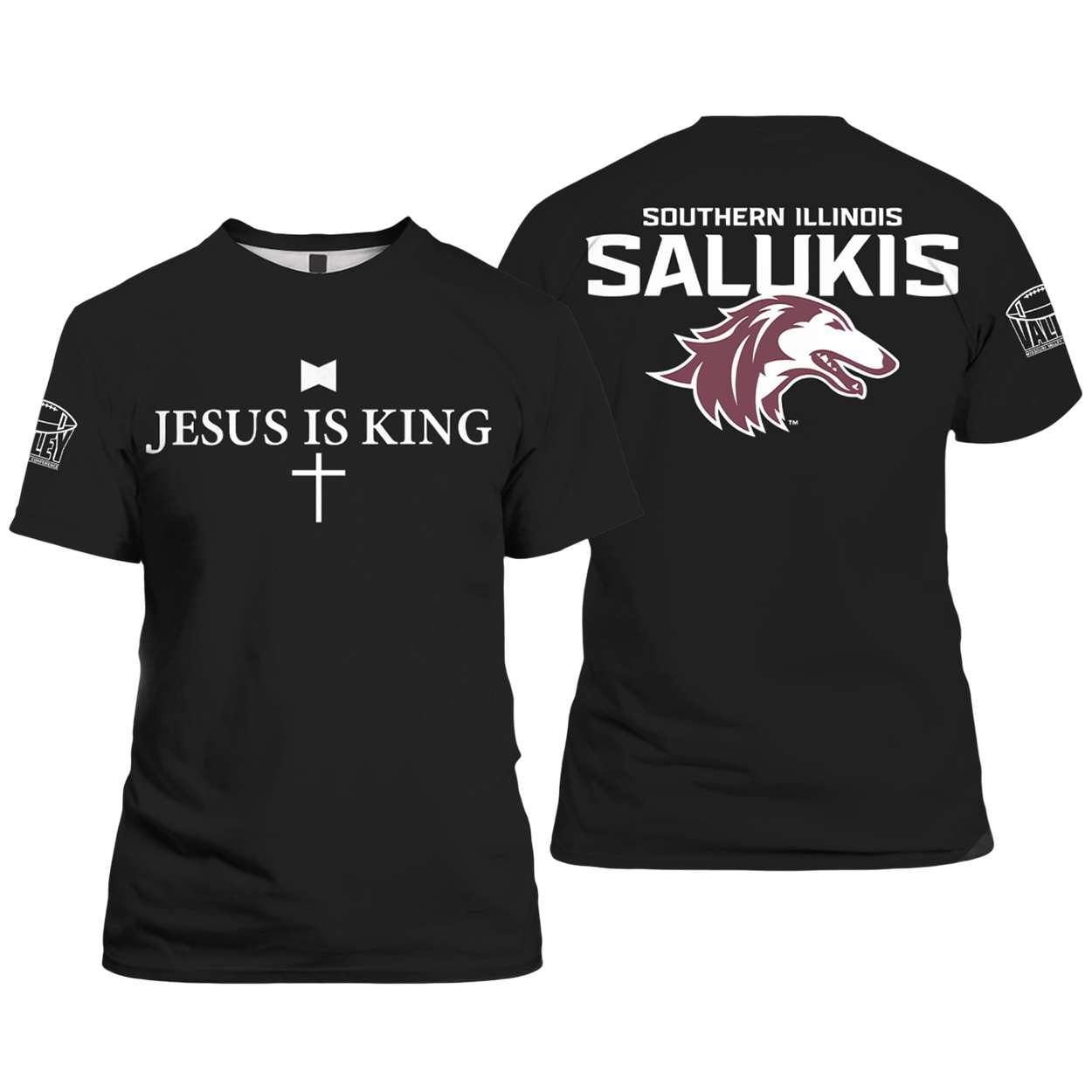 2025 Salukis Jesus Is King Shirt