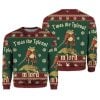 2025 Twas The Tylenol M’Lord Frog Christmas Ugly Sweater