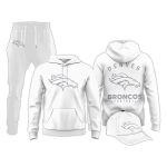 2026 Broncos White Out Hoodie