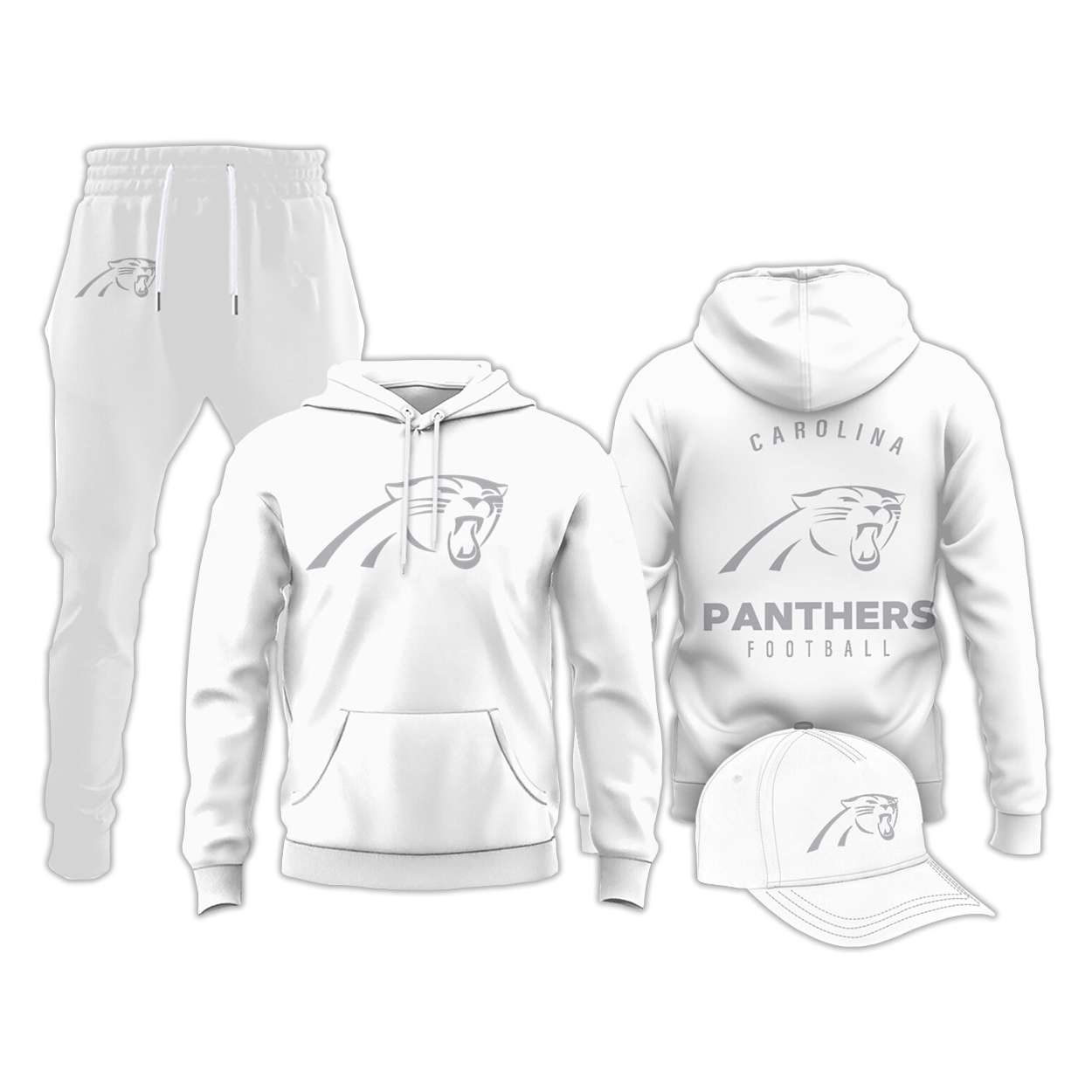 2026 Panthers White Out Hoodie 2026 Panthers White Out Hoodie