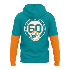 Dolphins 60th Anniversary Celebration Hoodie2