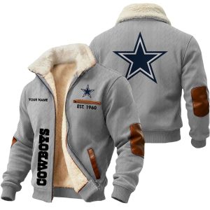 Personalized Cowboys Est 1960 Winter Fleece Jacket1