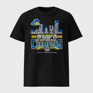 Delaware Blue Hens 2025 Bowl Champions Shirt 1