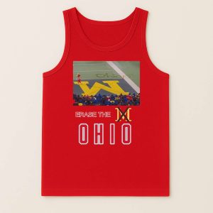 Brutus Ohio State Snow Erase The M Shirt 4