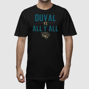 Duval Vs All Yall Jaguars Tee 5
