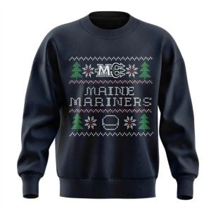 Maine Mariners 2025 Merry Christmas Hoodie Sweatshirt1