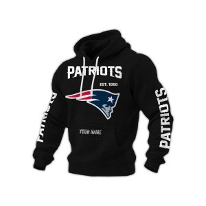 Patriots Est 1960 Personalized Waffle Hoodie2