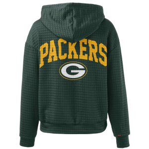 Packers All You Need Is LOVE 10 Signature Waffle Hoodie3