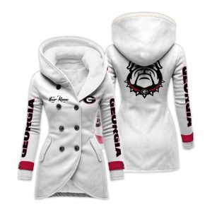 Personalized Bulldogs Long Hooded Fleece Jacket 1 Personalized Bulldogs Long Hooded Fleece Jacket1