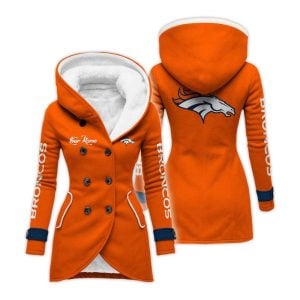 Personalized Broncos Long Hooded Fleece Jacket 5 Personalized Broncos Long Hooded Fleece Jacket5