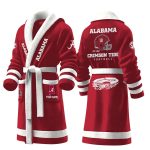 Alabama Football Est 1892 Personalized Fleece Bathrobe