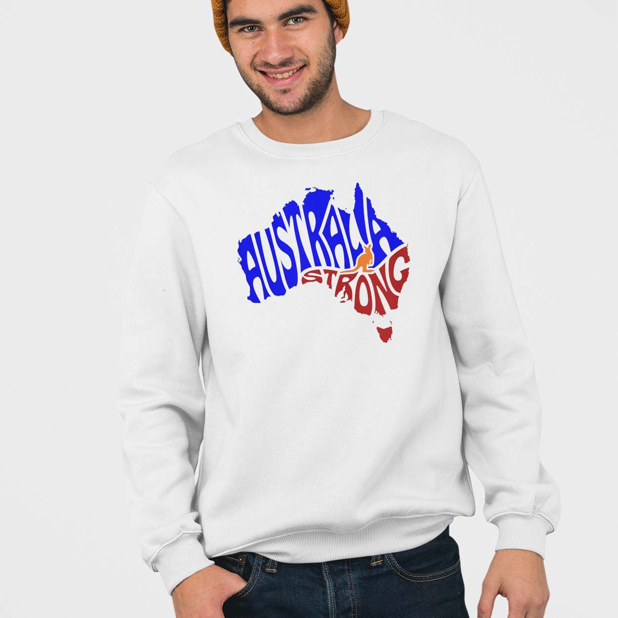 Australia Strong Map Resilience Shirt Australia Strong Map Resilience Shirt