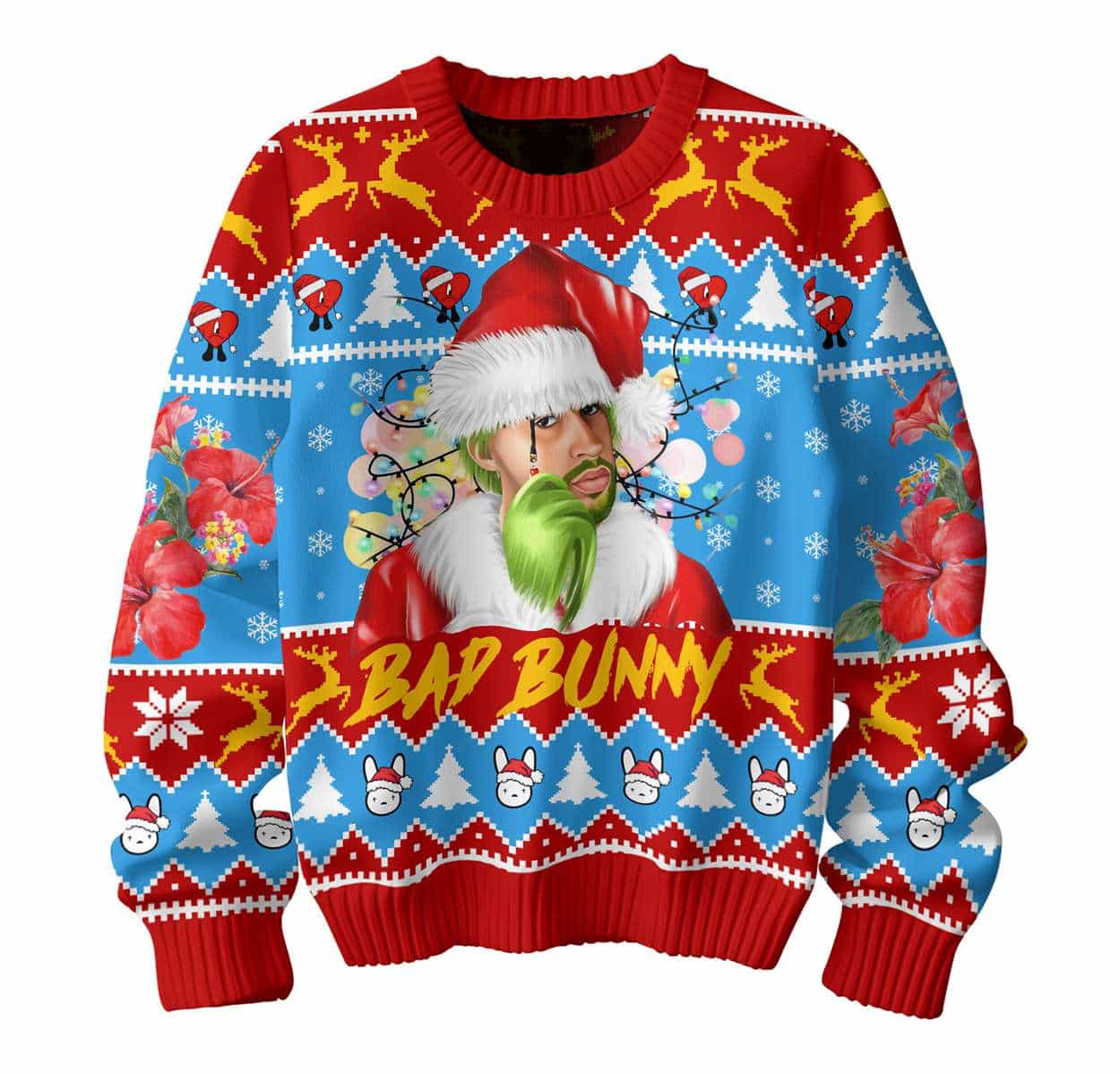 Bad Bunny Debí Tirar Más Fotos Christmas Ugly Sweater Bad Bunny Debí Tirar Más Fotos Christmas Ugly Sweater