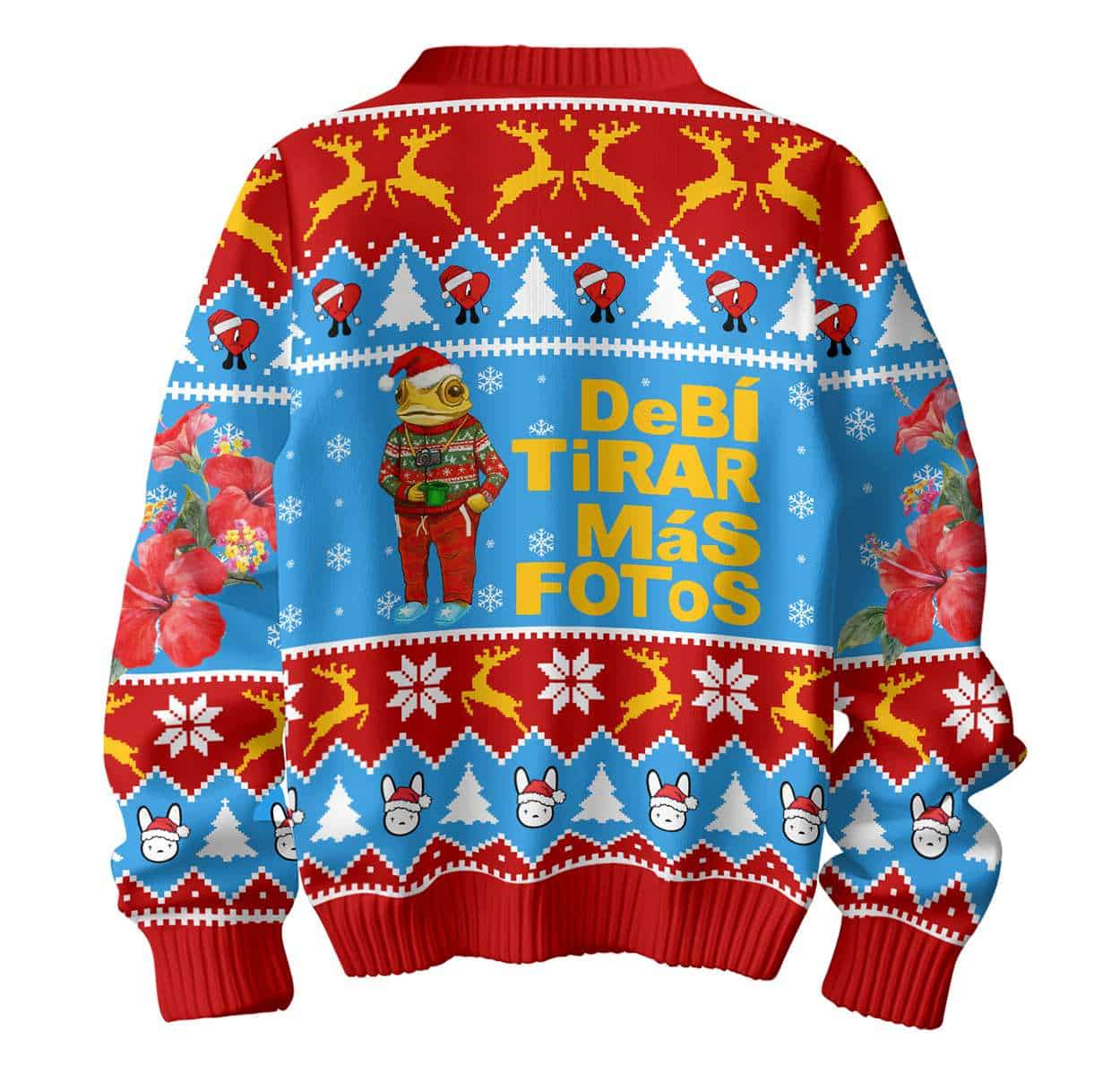 Bad Bunny Debí Tirar Más Fotos Christmas Ugly Sweater Bad Bunny Debí Tirar Más Fotos Christmas Ugly Sweater