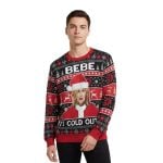 Bebe It's Cold Outside Moira Rose Schitt's Creek Ugly Christmas Sweater