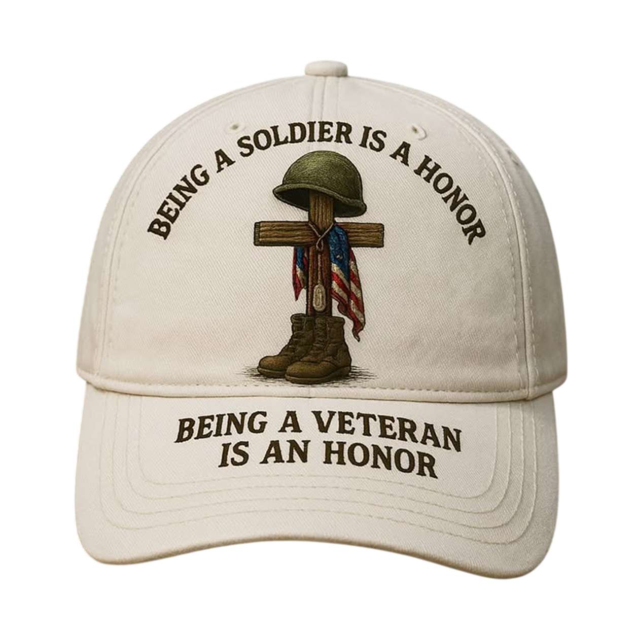 Being a Soldier Is A Choice Being A Veteran Is A Honor Hat Being a Soldier Is A Choice Being A Veteran Is A Honor Hat