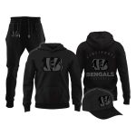 Bengals BACK IN BLACK 2025 Combo Hoodie