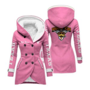 Personalized Longhorns Long Hooded Fleece Jacket3