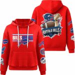 Bills Pride and Power Waffle Hoodie