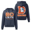 Bo Lieve Denver Football Waffle Hoodie
