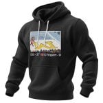 Brutus Ohio Snow Erase The M Waffle Hoodie