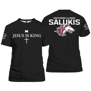 2025 Salukis Jesus Is King Shirt
